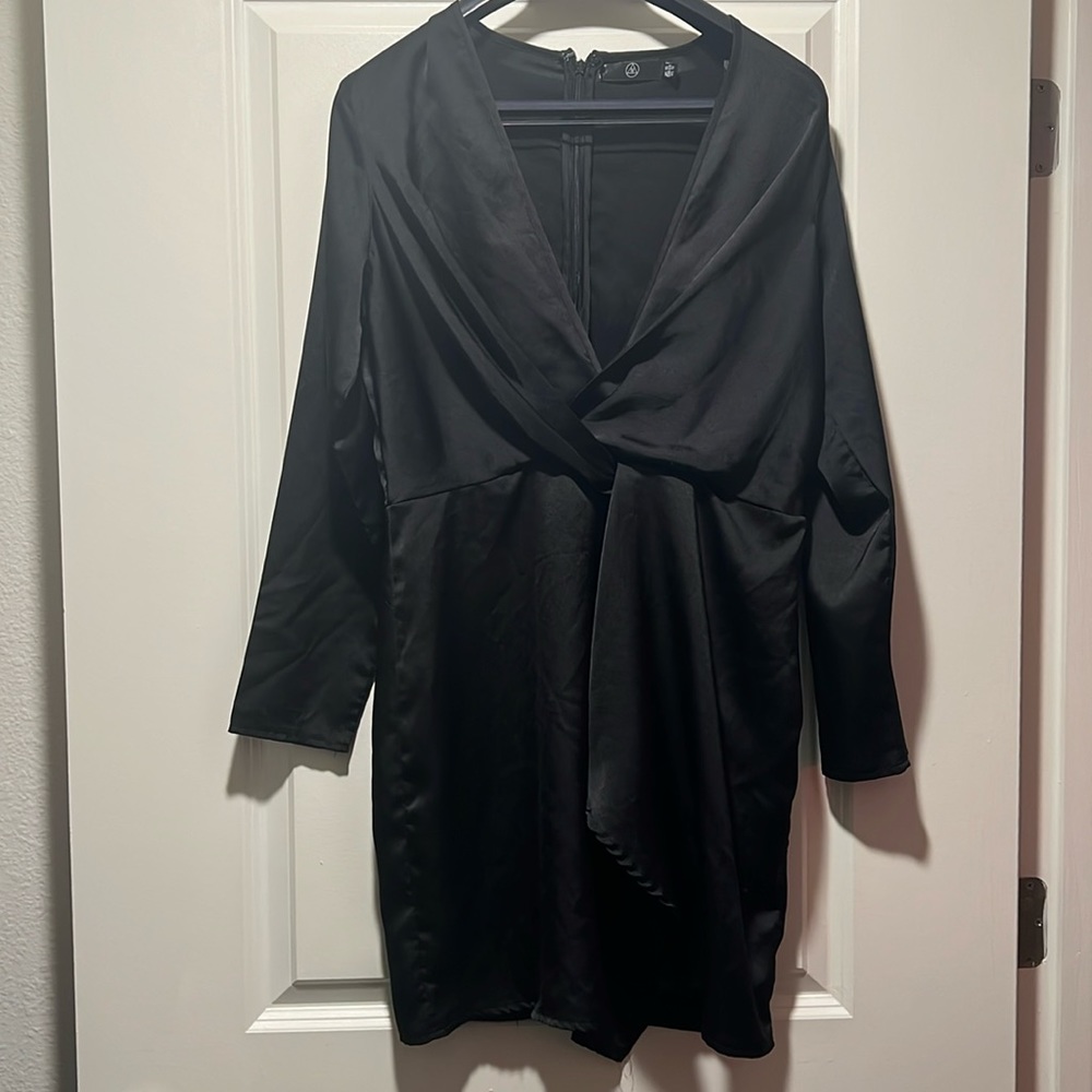 Satin Feel Mini Dress